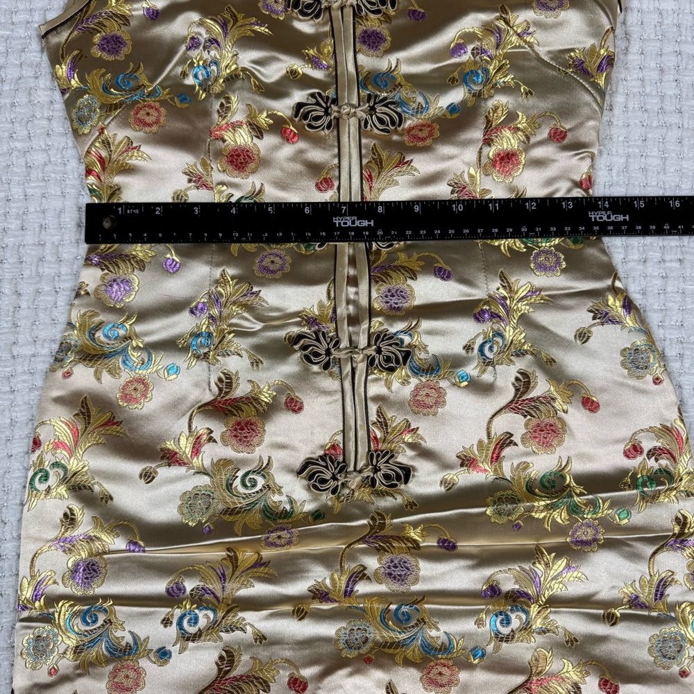 Laogudai Traditional Chinese Gold Women’s Gold Dress Size XS - Picture 12 of 14